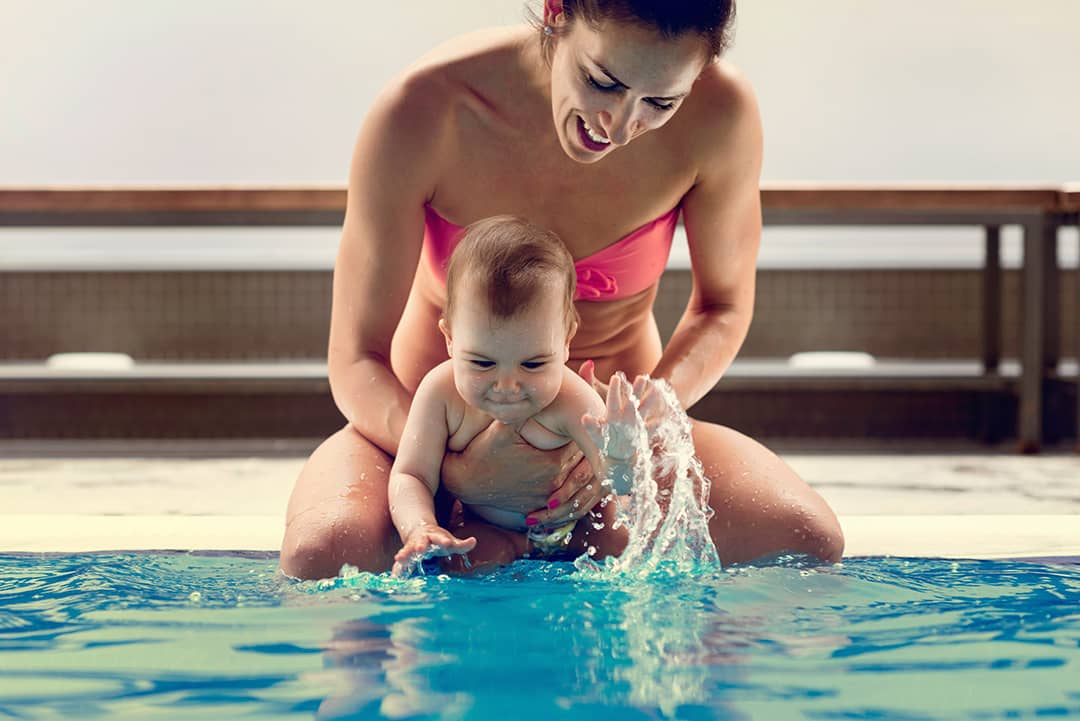 beneficios de la natacion para bebes