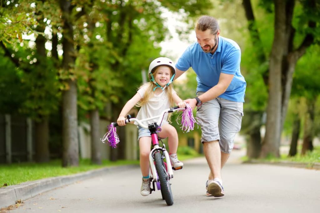 montar en bici