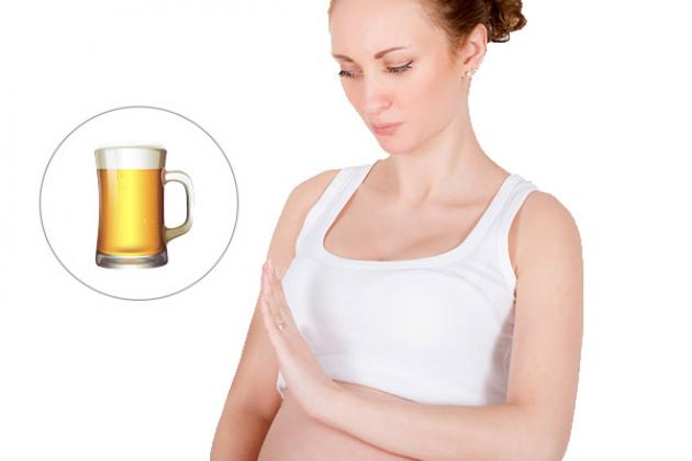 cerveza embarazo