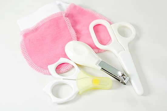 objetos para cortar las unas del bebe