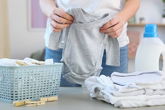 Consejos para lavar la ropa del bebe