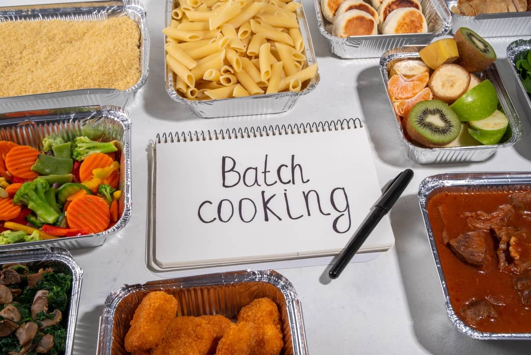Batch Cooking: planificando el menú familiar para toda la semana